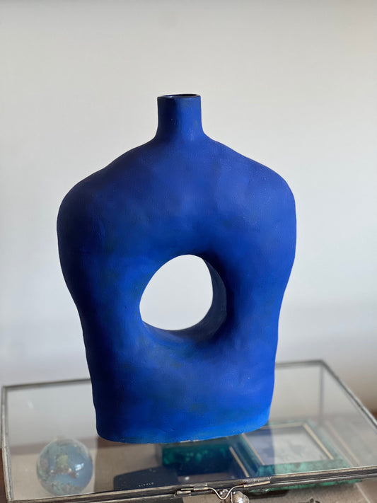 Cobalt Blue Yves Vase II